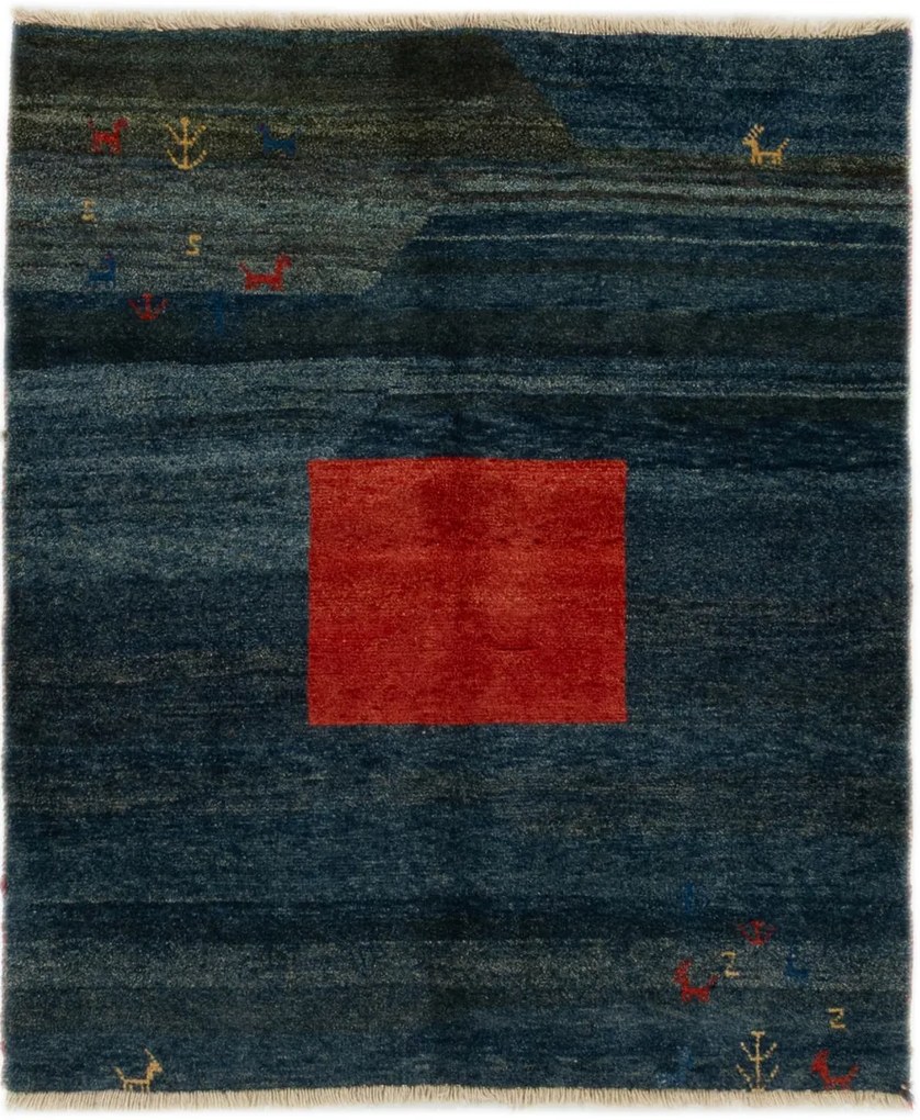 Gabbeh Tappeto persiano 180x150 (Iran) Annodato A Mano