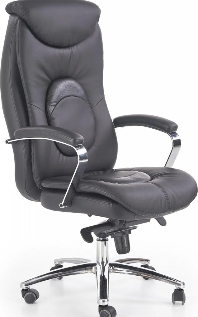 Sedia da ufficio Quad in nero