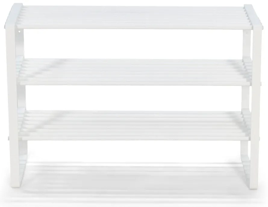 Scarpiera aperta bianca in metallo Rex - Spinder Design