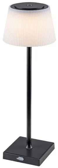 Rabalux 76010-LED Lampada da tavolo ricaricabile dimmerabile TAENA LED/4W/3,7V IP44 nero