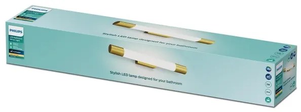 Philips ROVER LED 5W 230V IP44 illuminazione specchio bagno ottone
