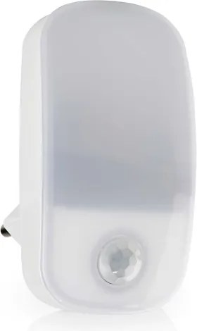 Nedis LNLW10WT - LED Luce di orientamento con sensore LED/0,55W/230V