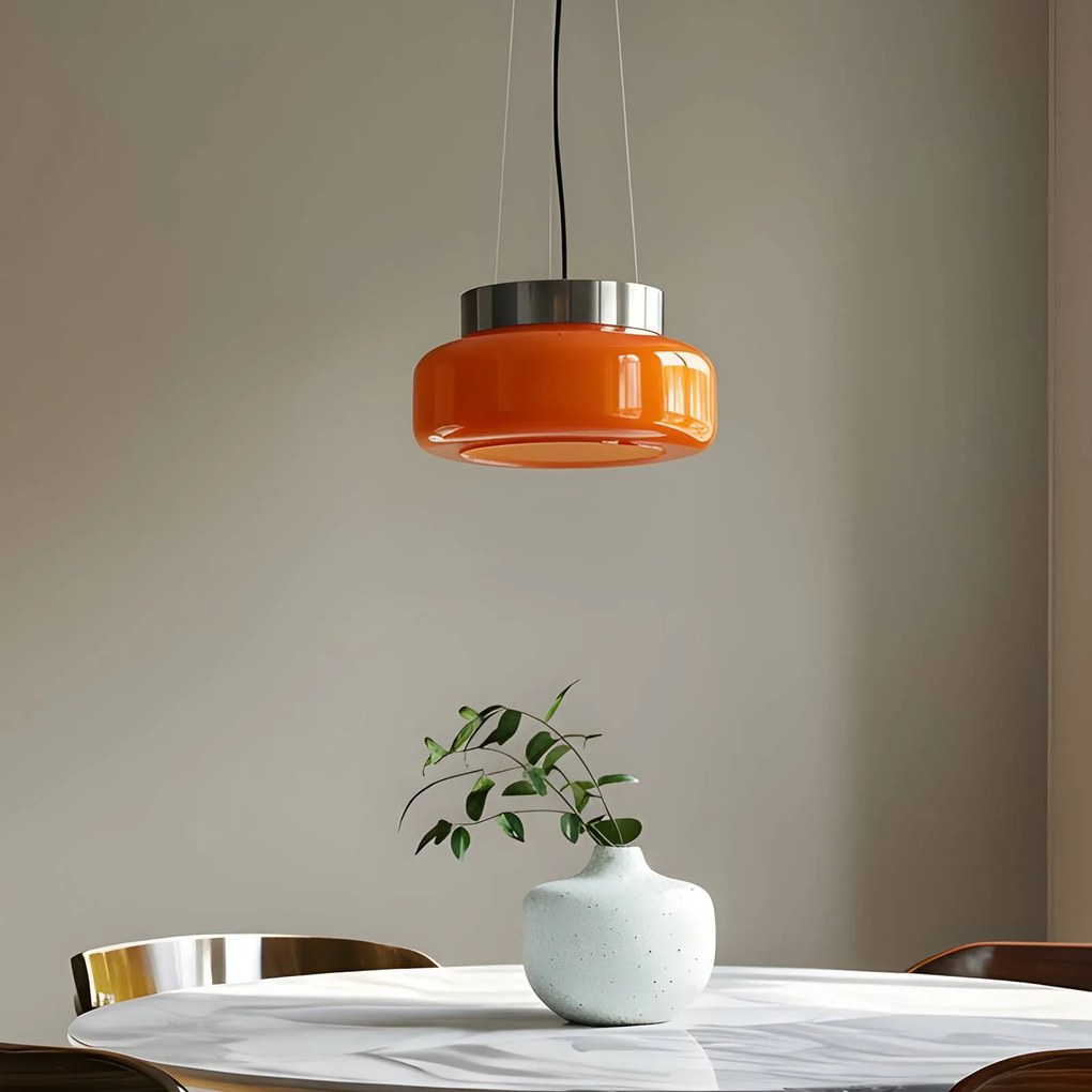 Lampada a sospensione BonBon ALDEX, dimmerabile, Giallo / Arancione, Soggiorno / Sala da pranzo, Scandinavo, Lampada a sospensione