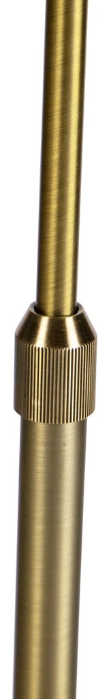 Lampada da terra in bronzo con paralume Granny crema 45 cm regolabile - Parte