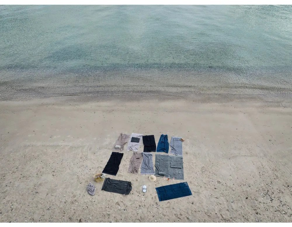 Telo da bagno blu scuro, 70 x 140 cm Classic - Zone