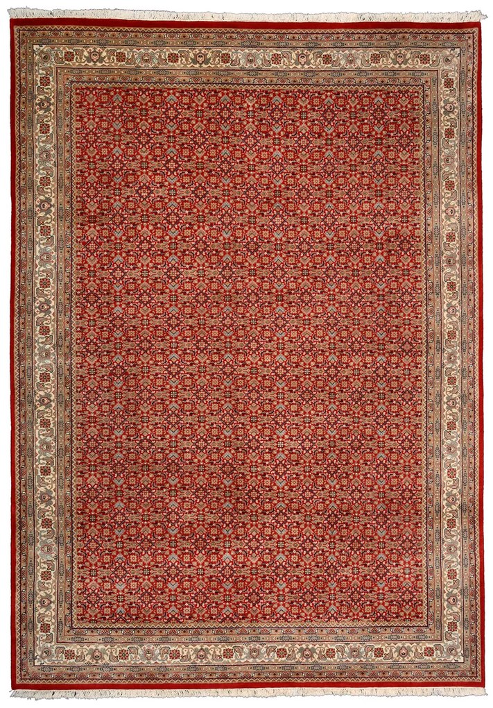 Herati Tappeto orientale 250 x 340 Rosa (Indian) Annodato A Mano