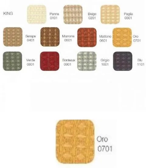 Copridivano Scudo ViaRoma60 2 posti King Giallo Oro0701  Colore Giallo, Dimensioni e Misure Copridivano 2 Posti