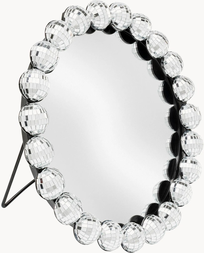 Specchio da trucco rotondo Disco Balls