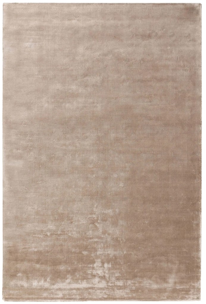 benuta Pure Tappeto in viscosa Nela Taupe 120x170 cm - Tappeto design moderno soggiorno