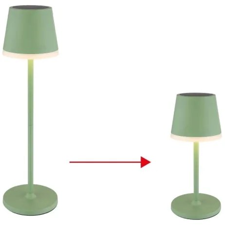 Globo 36637BM - Lampada LED solare LED/0,06W/3V 3000K IP44 verde