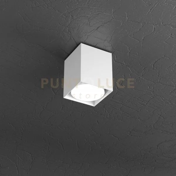 Plate plafoniera tubo h.10 1 luce bianco 1129-pl10-bi