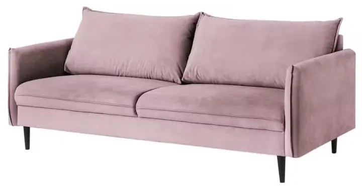 Divano lavanda con rivestimento in velluto 203 cm Juli – Ropez