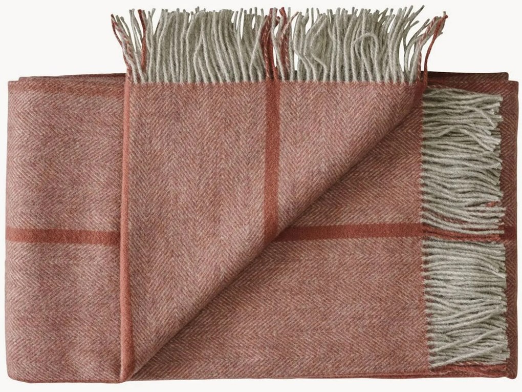 Coperta in lana con frange Askø