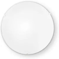 Lampada da soffitto bianco D 250 x H 90 mm