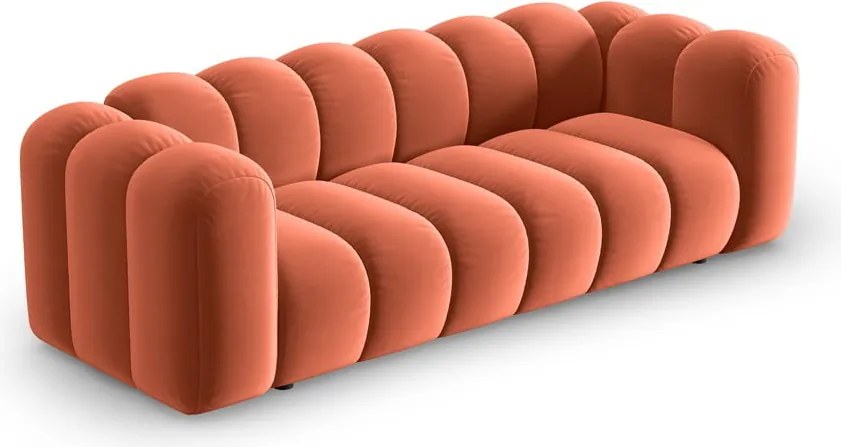 Divano color salmone 228 cm Lupine - Micadoni Home