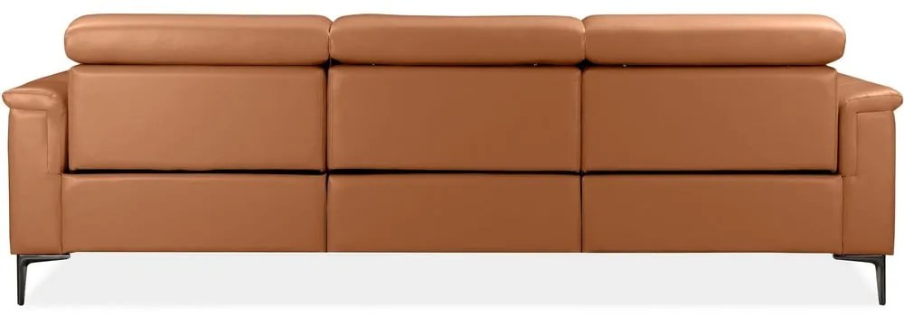 Divano angolare marrone in similpelle (angolo sinistro) Lund - Støraa