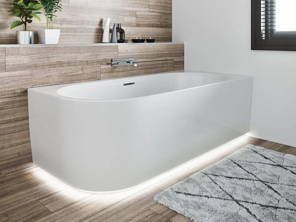 Riho Desire vasca da bagno angolare 184x84 cm rettangolare bianco B088002005
