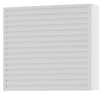 Pensile bagno Pixel laccato opaco bianco, 1 anta apertura da sinistra P 17 x L 40 x H 40 cm