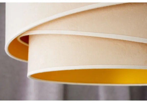 Duolla - Lampadario a plafone KOBO 1xE27/15W/230V diametro 45 cm color crema