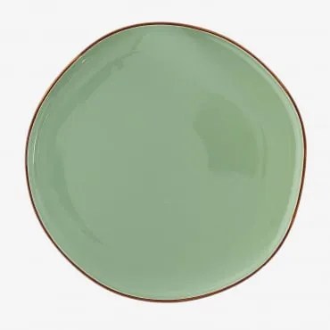 Pack 4 Piatti Piatti Brema Celadon - Sklum