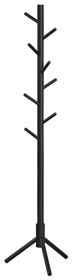 Appendiabiti a piantana LINEA, nero