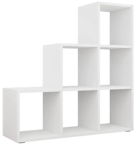 Libreria TRIO 108x105 cm bianco