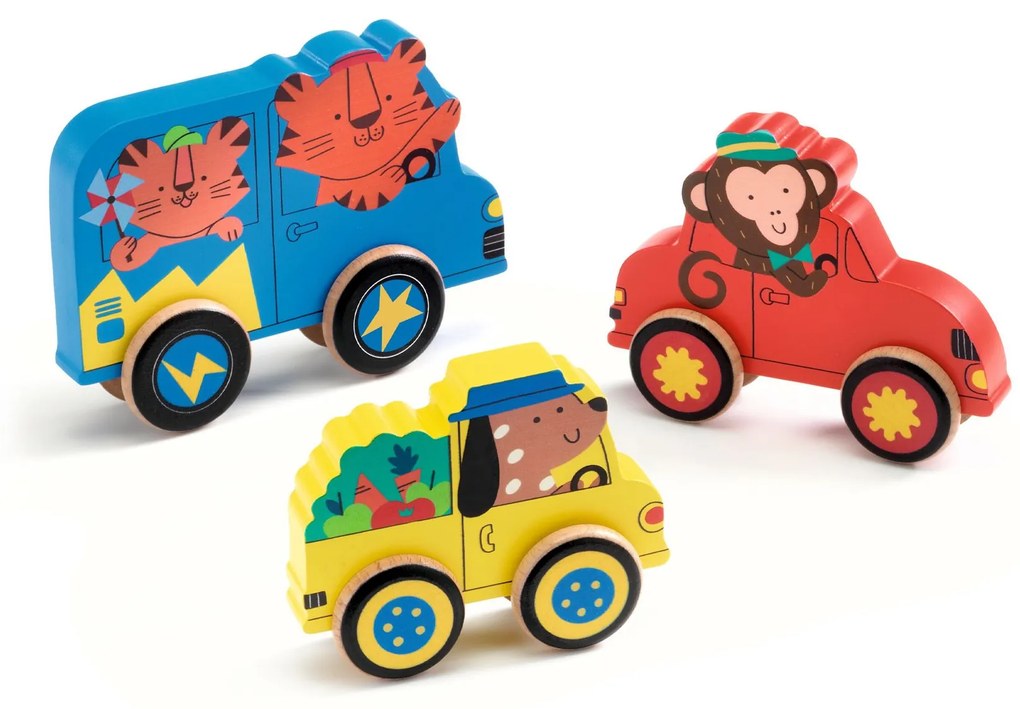 Puzz & Roll Color - 2in1 - Veicoli