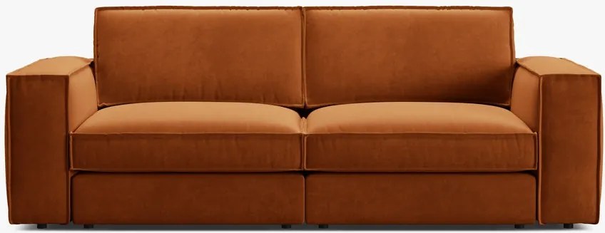 Divano 3 posti Pola in velluto Salvador – 236x103x88 cm