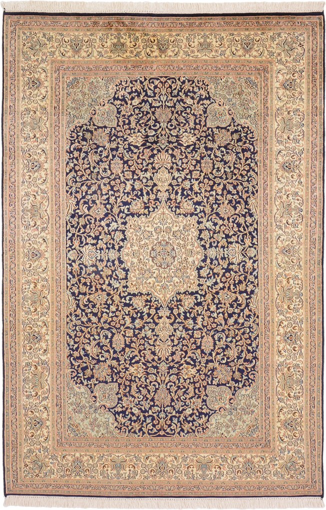 Cashmere Silk Tappeto 180x120 (Indian) Annodato A Mano