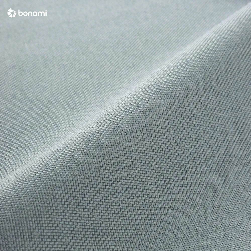 Letto matrimoniale imbottito blu/grigio con contenitore con rete inclusa 180x200 cm Frieda – Meise Möbel