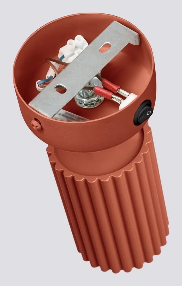 Faretto color mattone 8x16 cm Gleam – Sollux