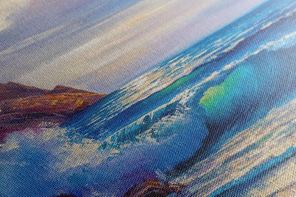 Quadro su tela – Mattina sul mare