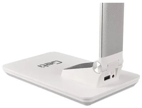 Lampada da tavolo LED dimmerabile USB 7W 230V 3000-5500K bianca