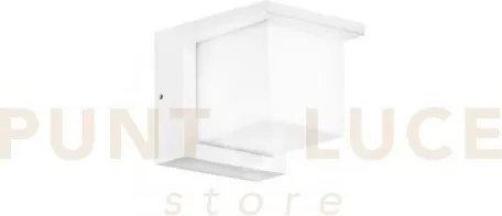 Applique led nismo bianca 12w 1430lm cct 3000k / 4000k ip54 10x10x12cm