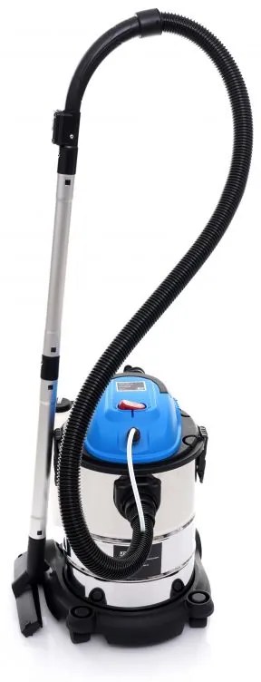 Aspiratore industriale per l'aspirazione a umido e a secco 24L/4L 1600W