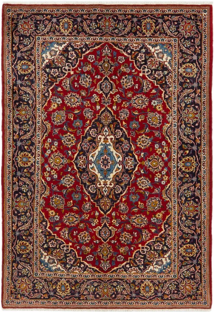 Kashan Tappeto persiano 150x210 (Iran) Annodato A Mano