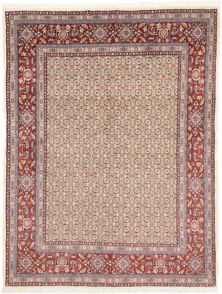 Moud Tappeto 150 x 200 (Iran) Annodato A Mano