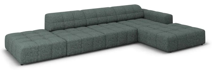 Divano angolare turchese (angolo destro) Chicago - Cosmopolitan Design