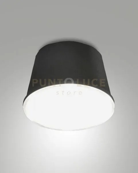 Armanda illuminatore nero a led 3w 3000k 320lm dimmerabile e orient...