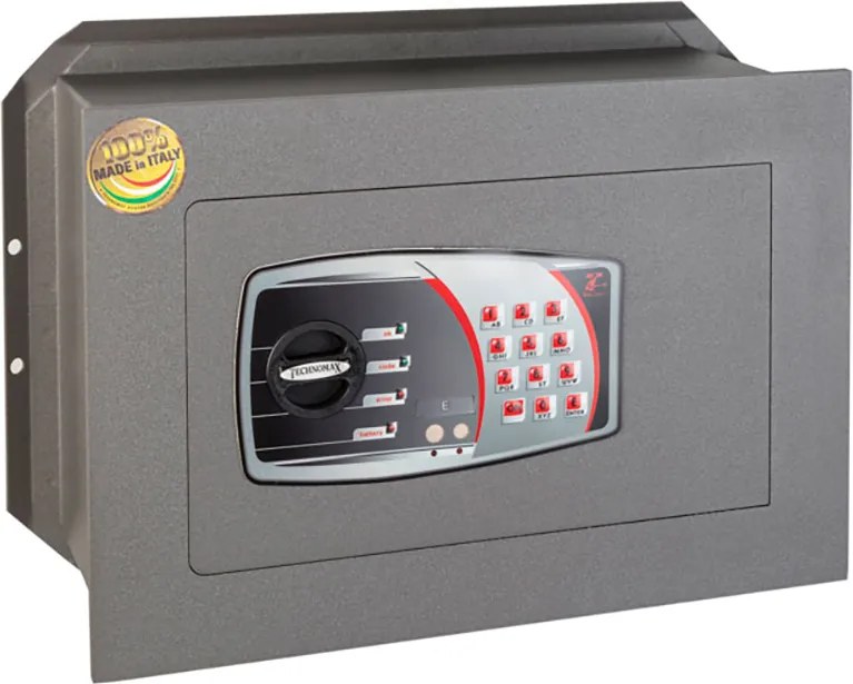 Cassaforte a Muro Technomax STK/4 Combinazione Elettronica Porta 8 mm...