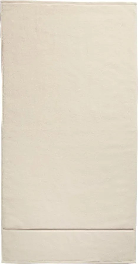 Asciugamano beige in spugna di cotone 70x120 cm Zero Twist - Bianca