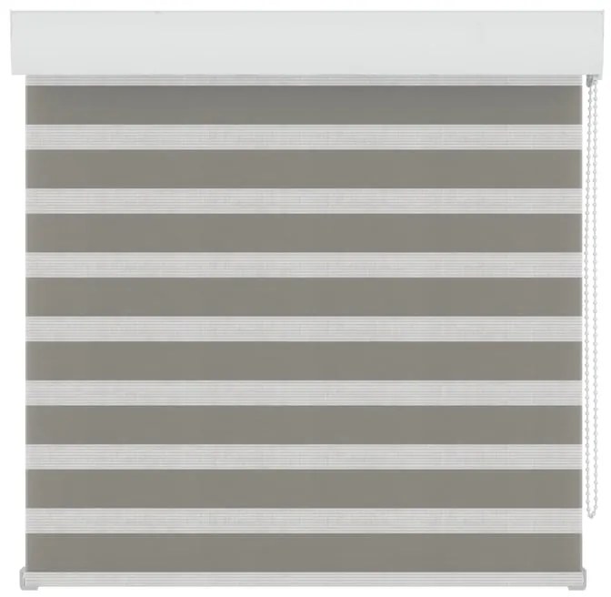 Tenda a rullo giorno / notte Orleans grigio beige 70x190 cm