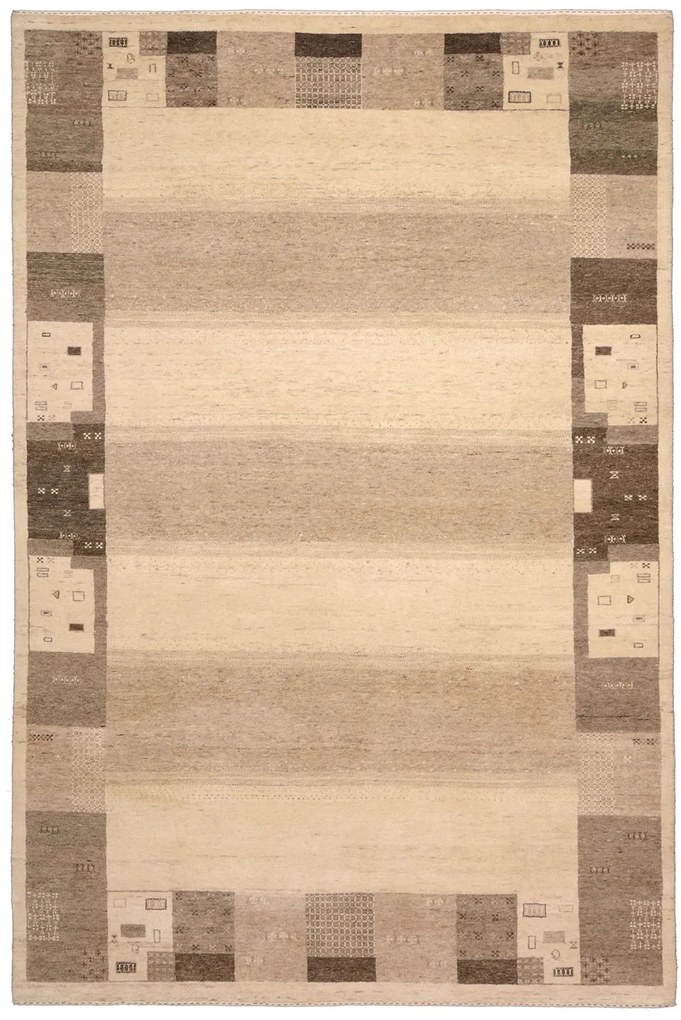Gabbeh Tappeto orientale 180 x 120 Beige (Indian) Annodato A Mano