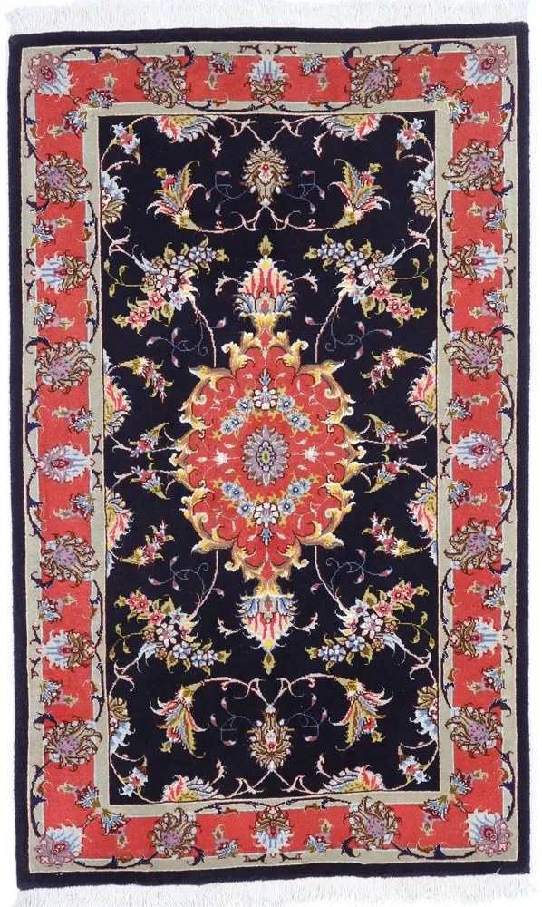 Tabriz Tappeto persiano 120 x 70 Rosa (Iran) Annodato A Mano
