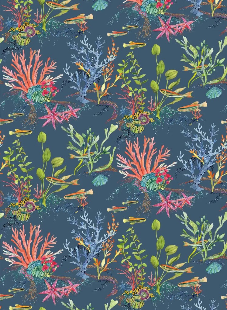 Osborne & Little Carta da parati Coralline - Marine
