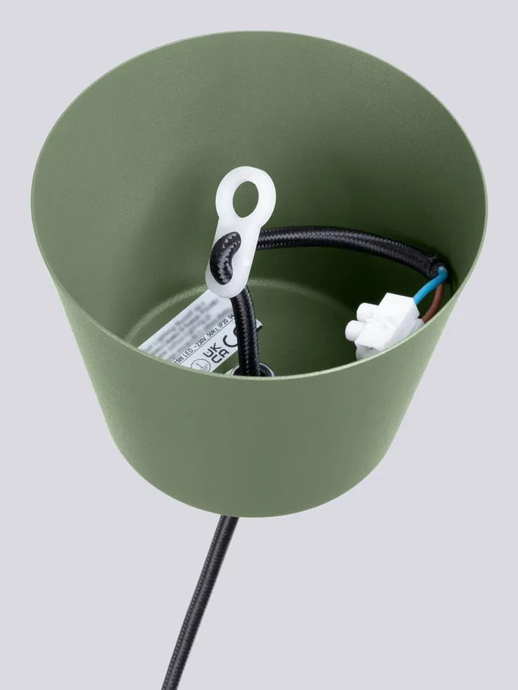 Lampadario verde ø 35 cm Vito – Sollux