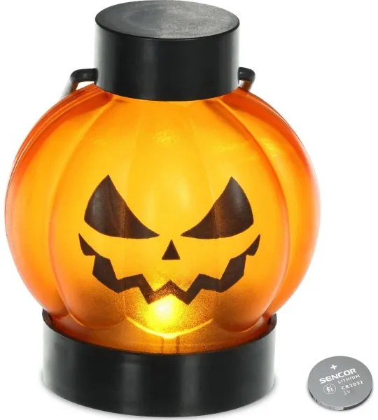 Retlux - SET 6x LED Decorazione HALLOWEEN LED/1xCR2032/bianco caldo zucche