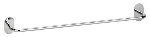 Porta asciugamani 64,5 x 7,2 cm in acciaio inox/finitura argento