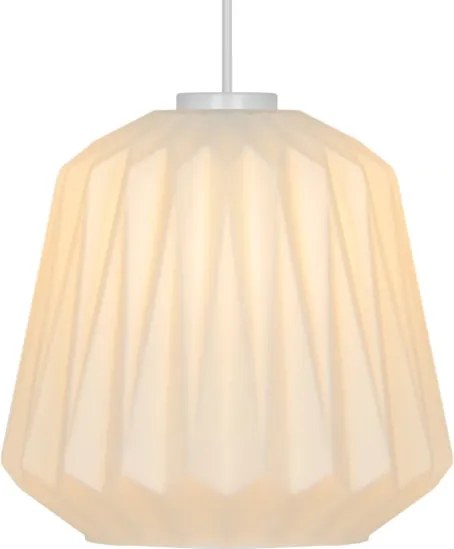 Nordlux - Lampadario a sospensione con cavo ELBIE 1xE27/15W/230V Ø 24 cm bianco