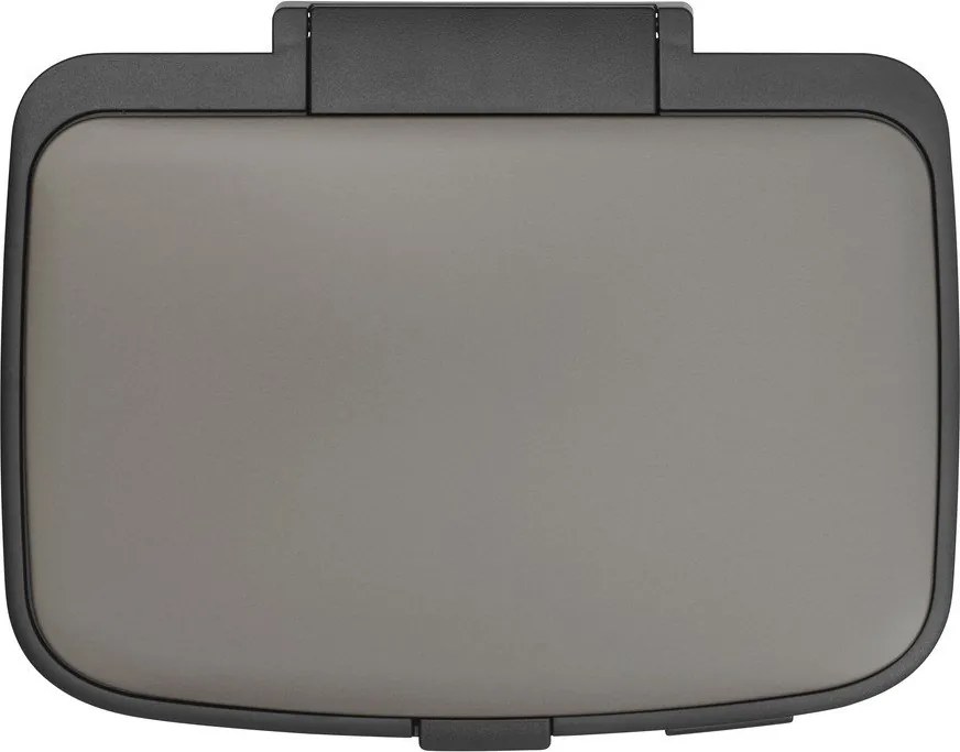 Cestino per la spazzatura grigio in acciaio con pedale 12 l Bo – Brabantia